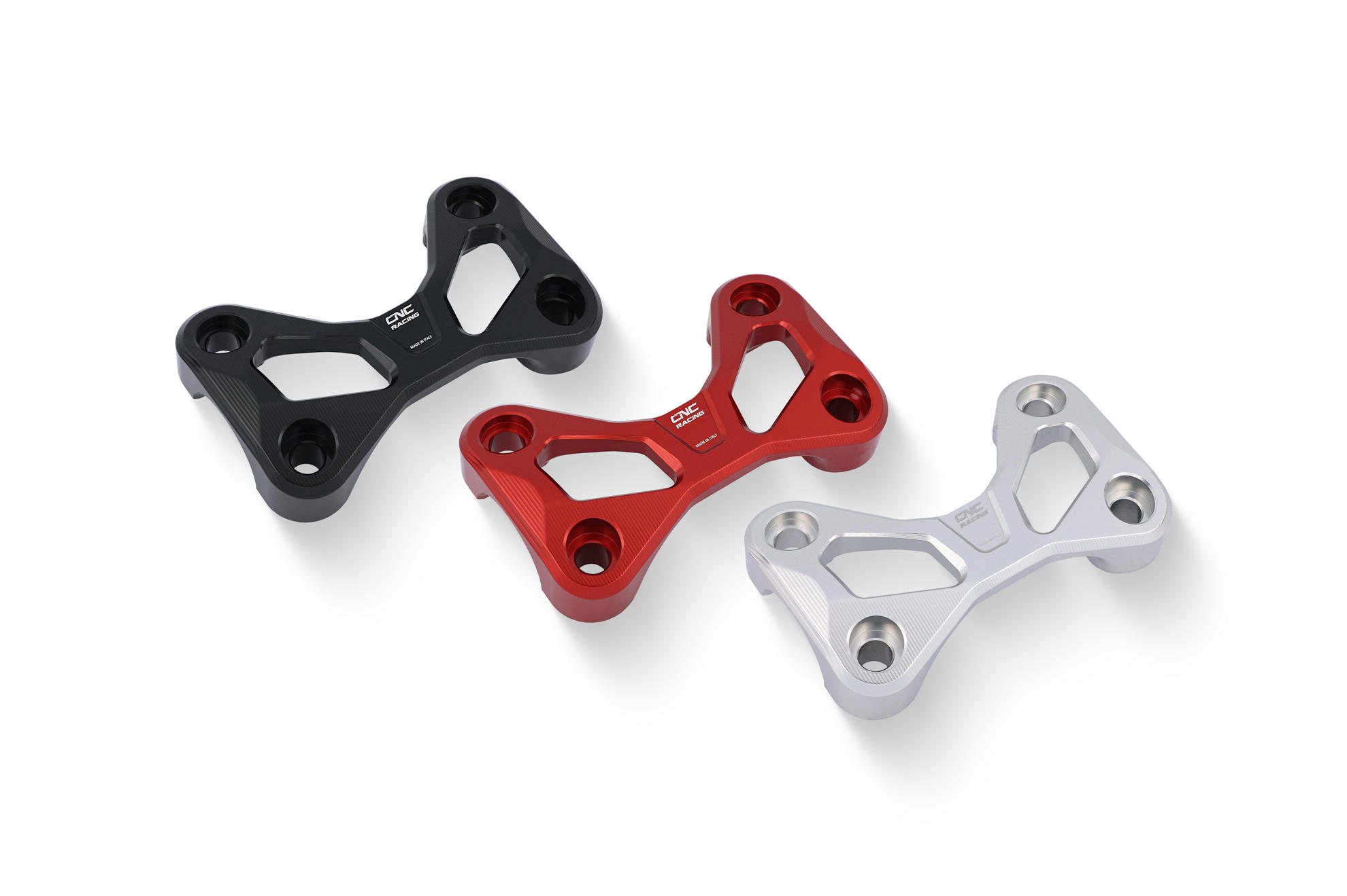 CNC Racing Handlebar Clamp for Aprilia Tuono V4 1100 (2017+) / 660 and Moto Guzzi V85 TT CNC Racing Handlebar Clamp for Aprilia Tuono V4 1100 (2017+) / 660 and Moto Guzzi V85 TT